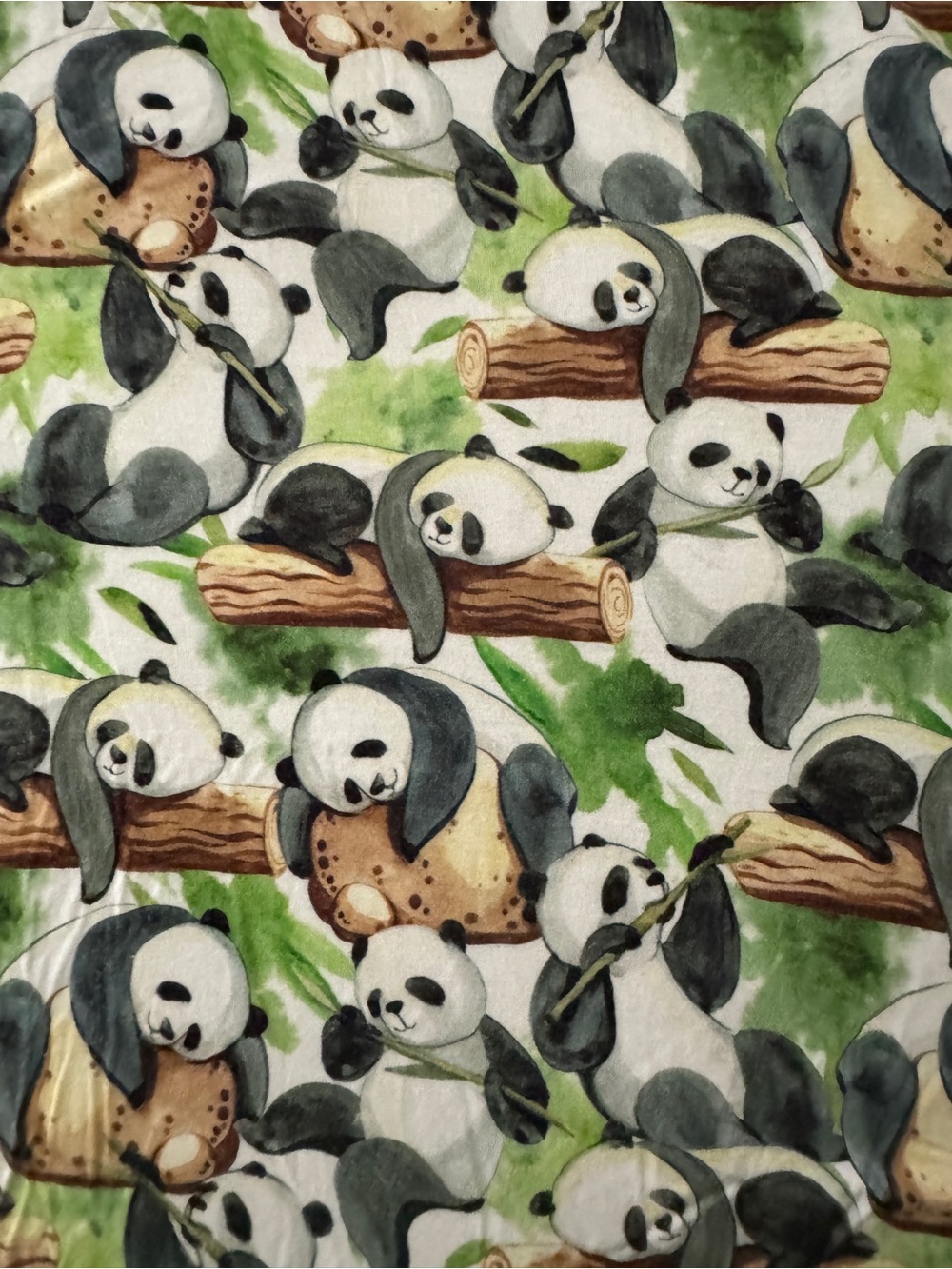 Bums and Roses bamboo blanket